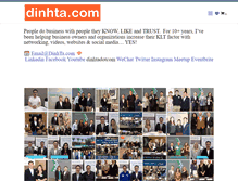 Tablet Screenshot of dinhta.com
